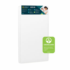 Safety 1st Heavenly Dreams Crib and Toddler Bed Mattress, White - White - Crib & Toddler Mattress