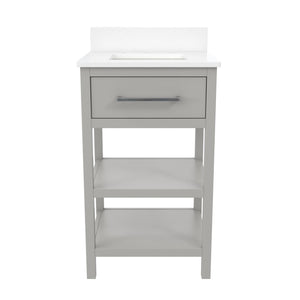 RealRooms Pisa 20" Bathroom Vanity - White