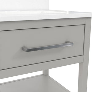 RealRooms Pisa 20" Bathroom Vanity - Gray