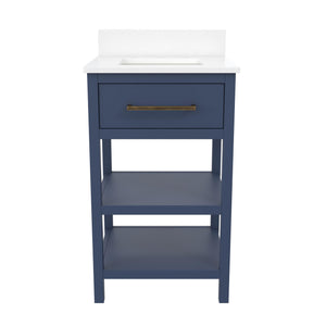 RealRooms Pisa 20" Bathroom Vanity - Navy