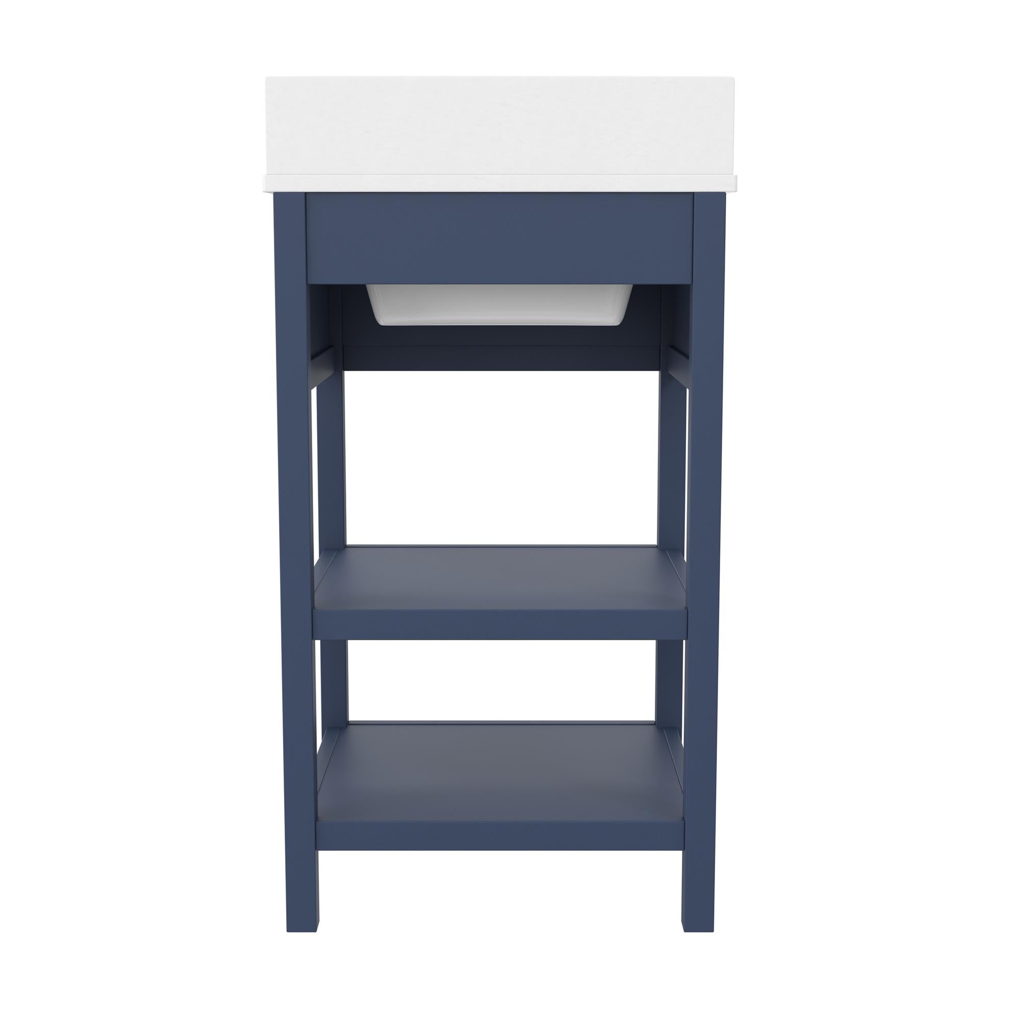 RealRooms Pisa 20" Bathroom Vanity - Navy