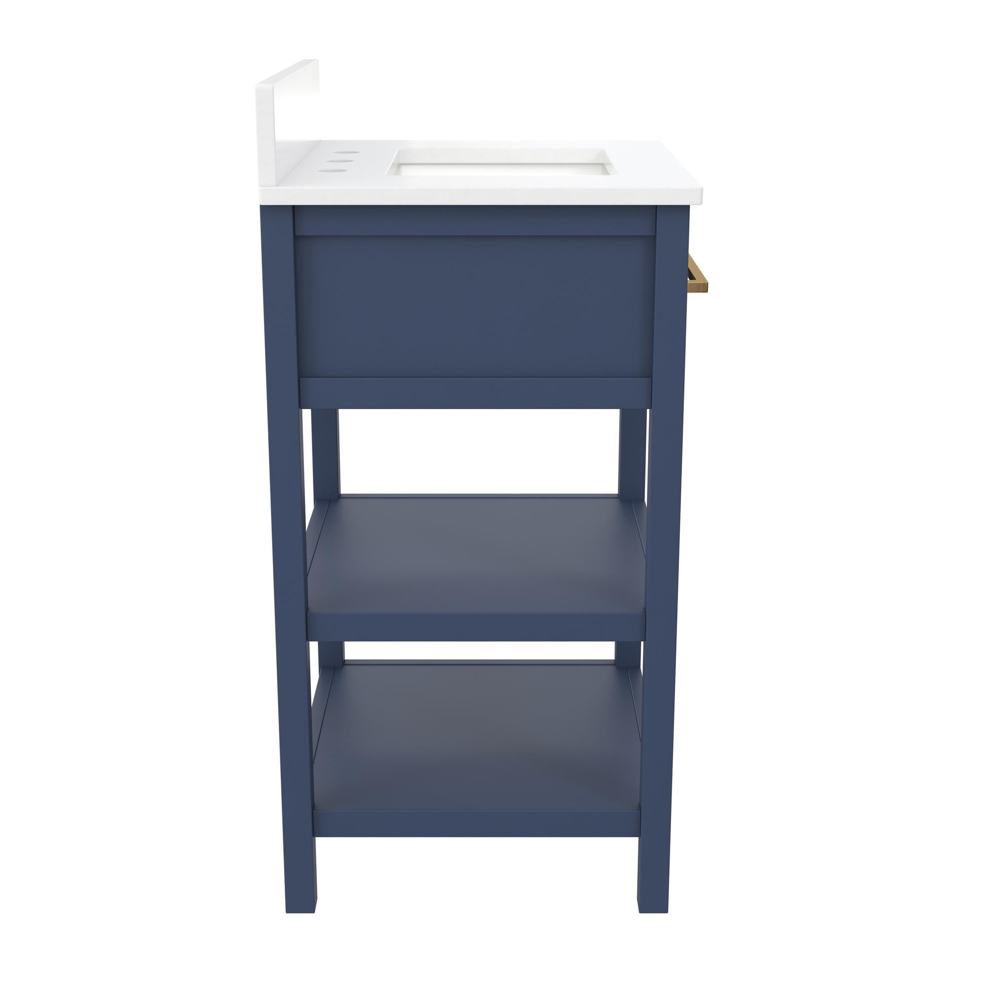 RealRooms Pisa 20" Bathroom Vanity - Navy