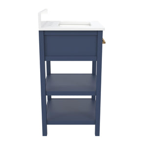 RealRooms Pisa 20" Bathroom Vanity - Navy