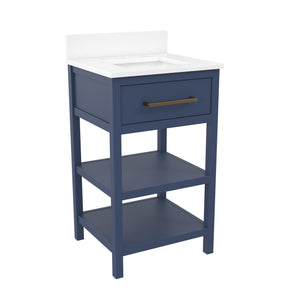 RealRooms Pisa 20" Bathroom Vanity - Navy