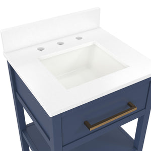 RealRooms Pisa 20" Bathroom Vanity - Navy