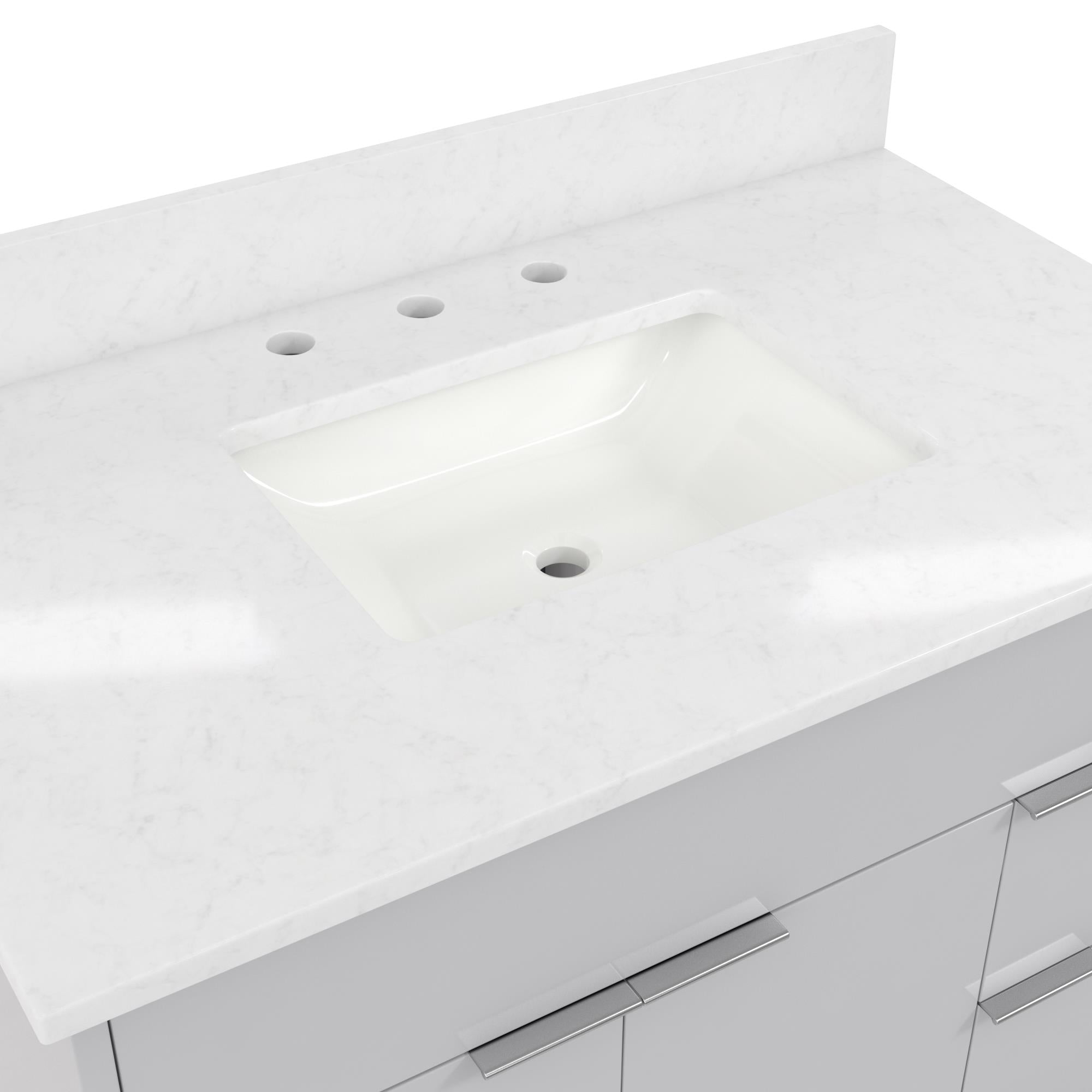 CosmoLiving Leona 36" Bathroom Vanity  - Gray - 36"