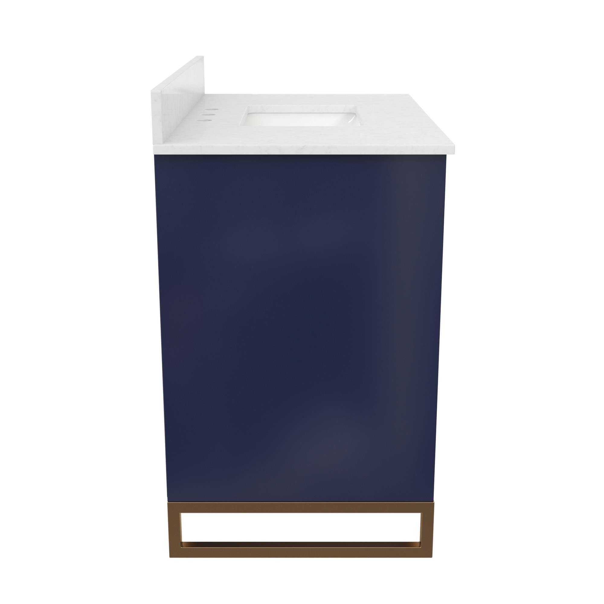 CosmoLiving Leona 36" Bathroom Vanity  - Navy - 36"