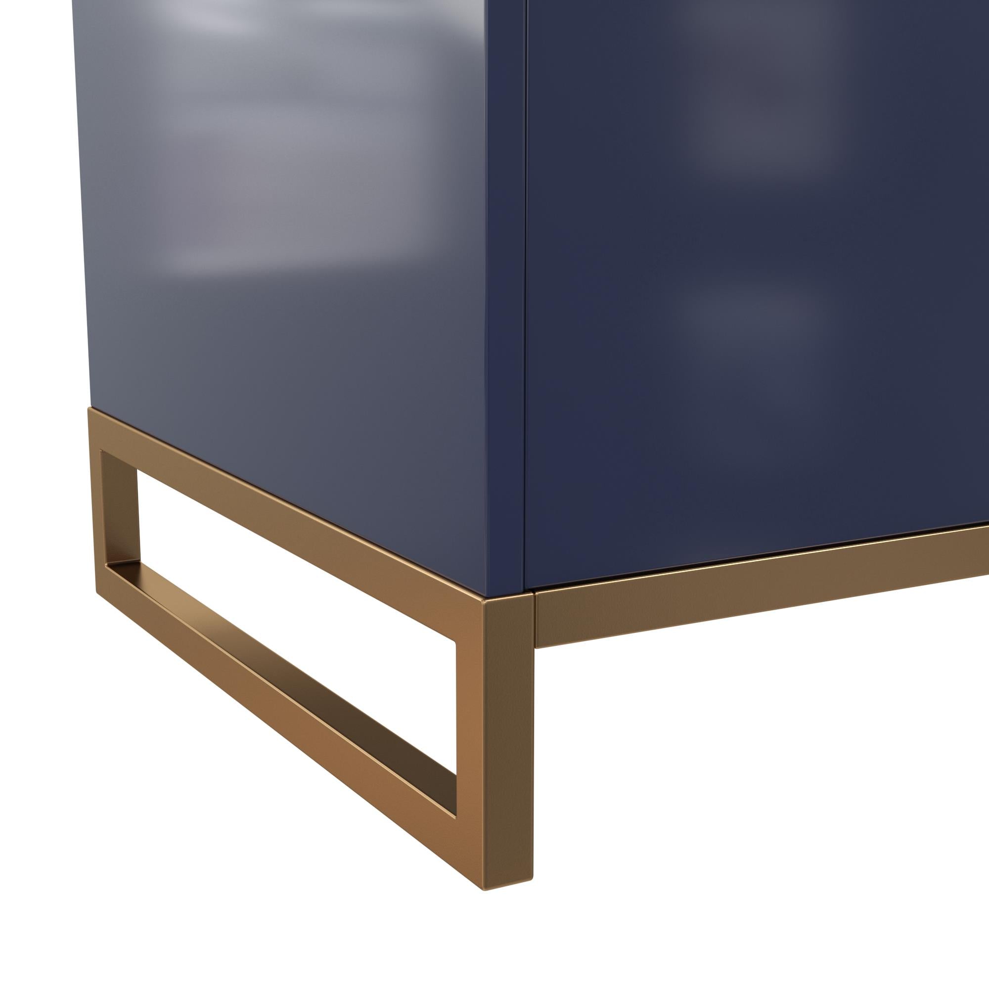 CosmoLiving Leona 36" Bathroom Vanity  - Navy - 36"