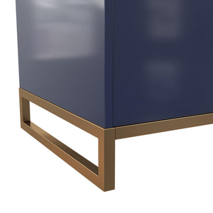 CosmoLiving Leona 36" Bathroom Vanity  - Navy - 36"