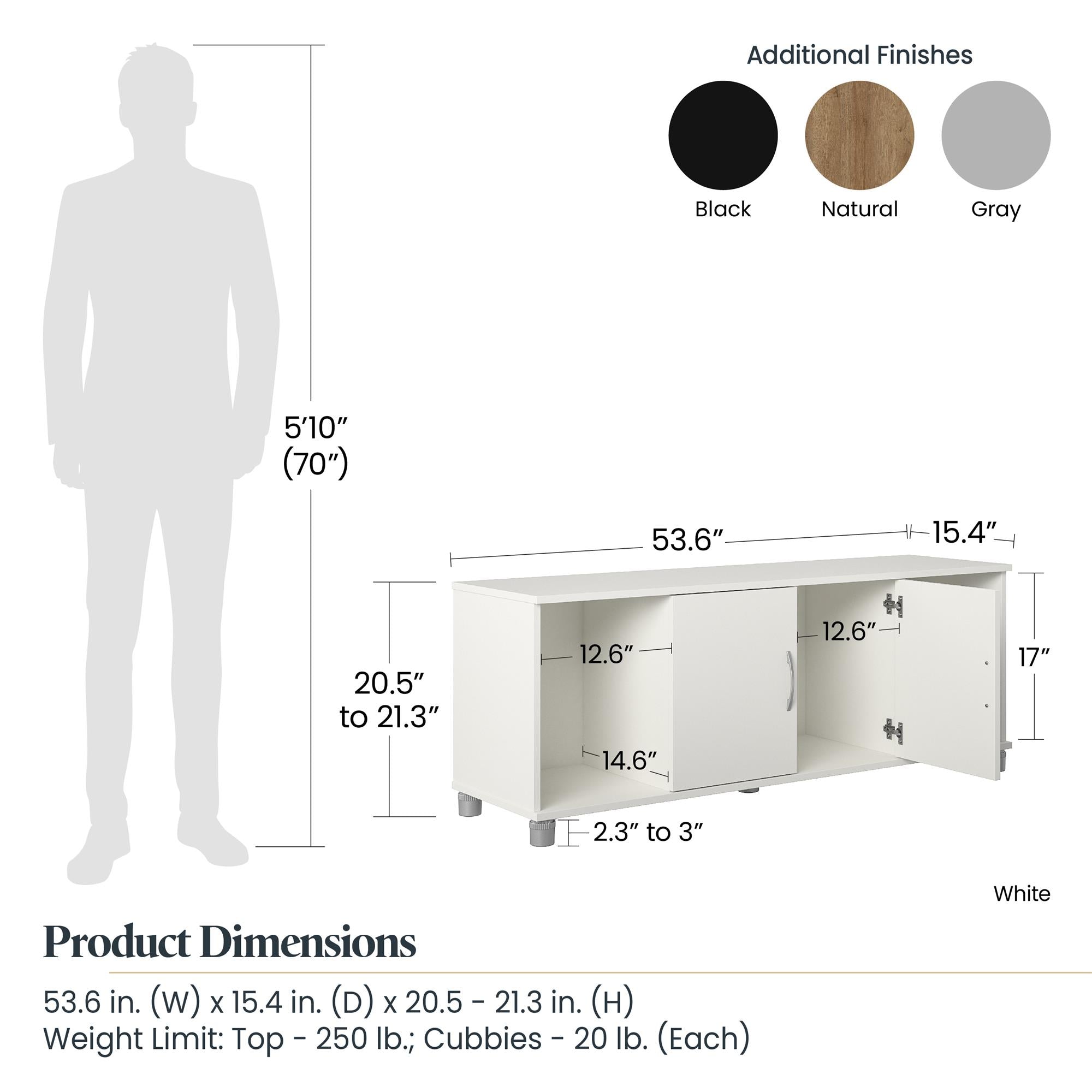 Systembuild Evolution Lory Shoe Storage Bench - White
