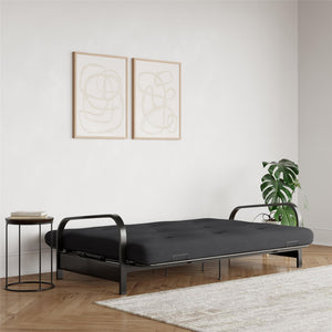 DHP Caddie 6" Futon Mattress - Black - Full