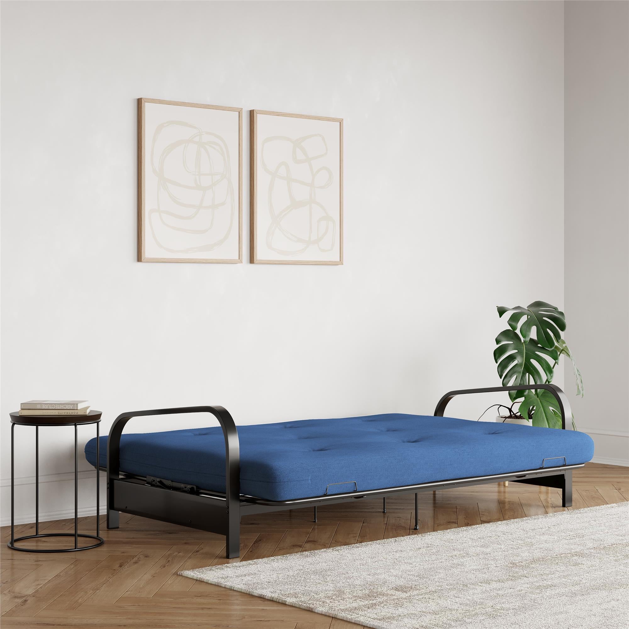 DHP Caddie 6" Futon Mattress - Blue - Full