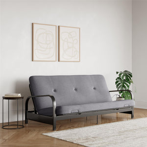 DHP Caddie 6" Futon Mattress - Light Gray - Full