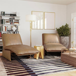 Cortney's Collection Gotham Power Motion Recliner - Acorn