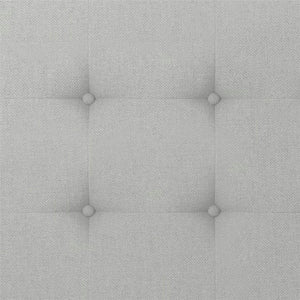 DHP Aliyah Upholstered Bed Frame - Light Gray - Twin