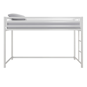 DHP Miles Kids' Low Loft Bed - White - Twin