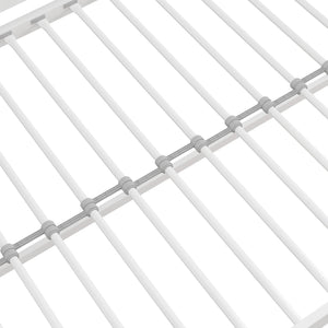 DHP Miles Kids' Low Loft Bed - White - Twin