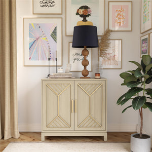 Mr. Kate Neely Accent Cabinet - Pale Oak