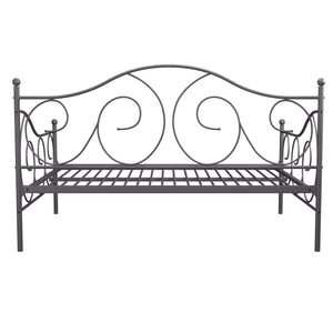 DHP Victoria Metal Daybed - Pewter - Full