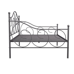 DHP Victoria Metal Daybed - Pewter - Full