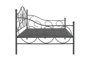 DHP Victoria Metal Daybed - Pewter - Full