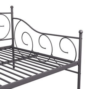 DHP Victoria Metal Daybed - Pewter - Full