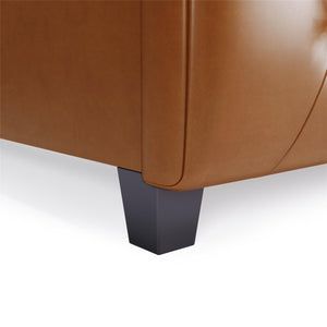 DHP Dakota Upholstered Bed Frame - Camel Faux Leather - Twin