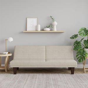 DHP Dillon Futon Sofa Bed - Tan