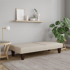 DHP Dillon Futon Sofa Bed - Tan