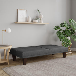 DHP Dillon Futon Sofa Bed - Gray