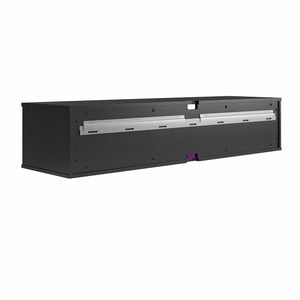 NTense Glitch Floating TV Stand for TVs up to 60" - Black