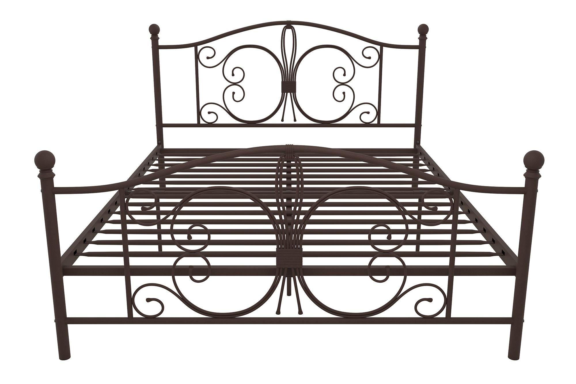 DHP Bombay Metal Bed Frame - Bronze - Queen