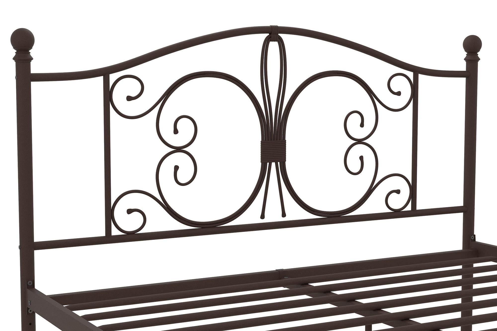 DHP Bombay Metal Bed Frame - Bronze - Queen