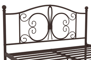 DHP Bombay Metal Bed Frame - Bronze - Queen