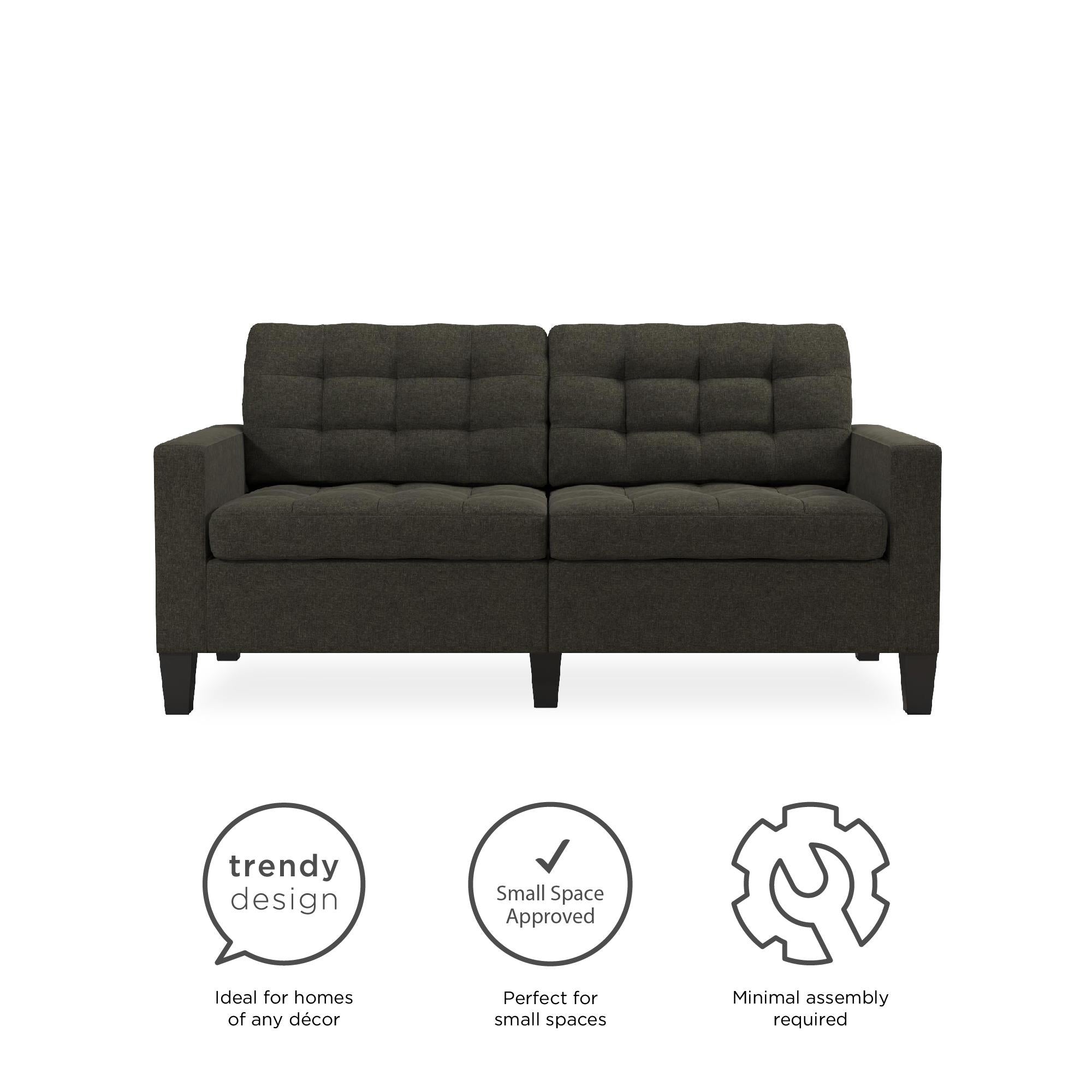 DHP Emily Sofa - Gray