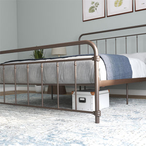 DHP Wallace Metal Bed Frame - Bronze - Full