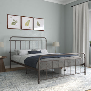 DHP Wallace Metal Bed Frame - Bronze - Full