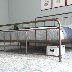 DHP Wallace Metal Bed Frame - Bronze - King