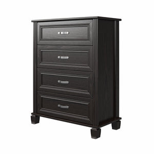 Ameriwood Home Hillview 4 Drawer Dresser - Espresso
