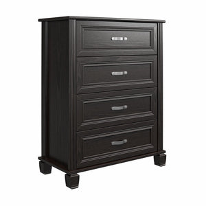 Ameriwood Home Hillview 4 Drawer Dresser - Espresso