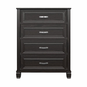 Ameriwood Home Hillview 4 Drawer Dresser - Espresso