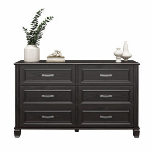 Ameriwood Home Hillview 6 Drawer Dresser - Espresso