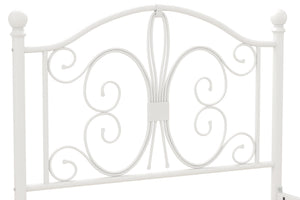 DHP Bombay Metal Bed Frame - White - Twin