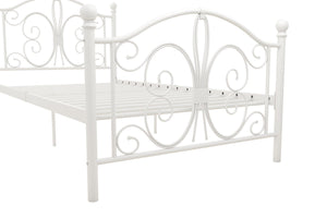 DHP Bombay Metal Bed Frame - White - Twin