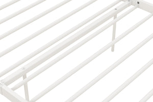 DHP Bombay Metal Bed Frame - White - Twin