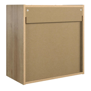 Systembuild Evolution Lory 24" Wall Cabinet - Natural - 2 Door