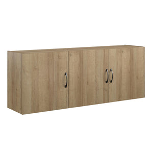 Systembuild Evolution Lory 54" Wall Cabinet - Natural - 3 Door