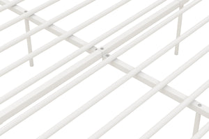 DHP Bombay Metal Bed Frame - White - Full