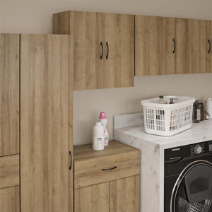 Systembuild Evolution Lory 24" Wall Cabinet - Natural - 2 Door