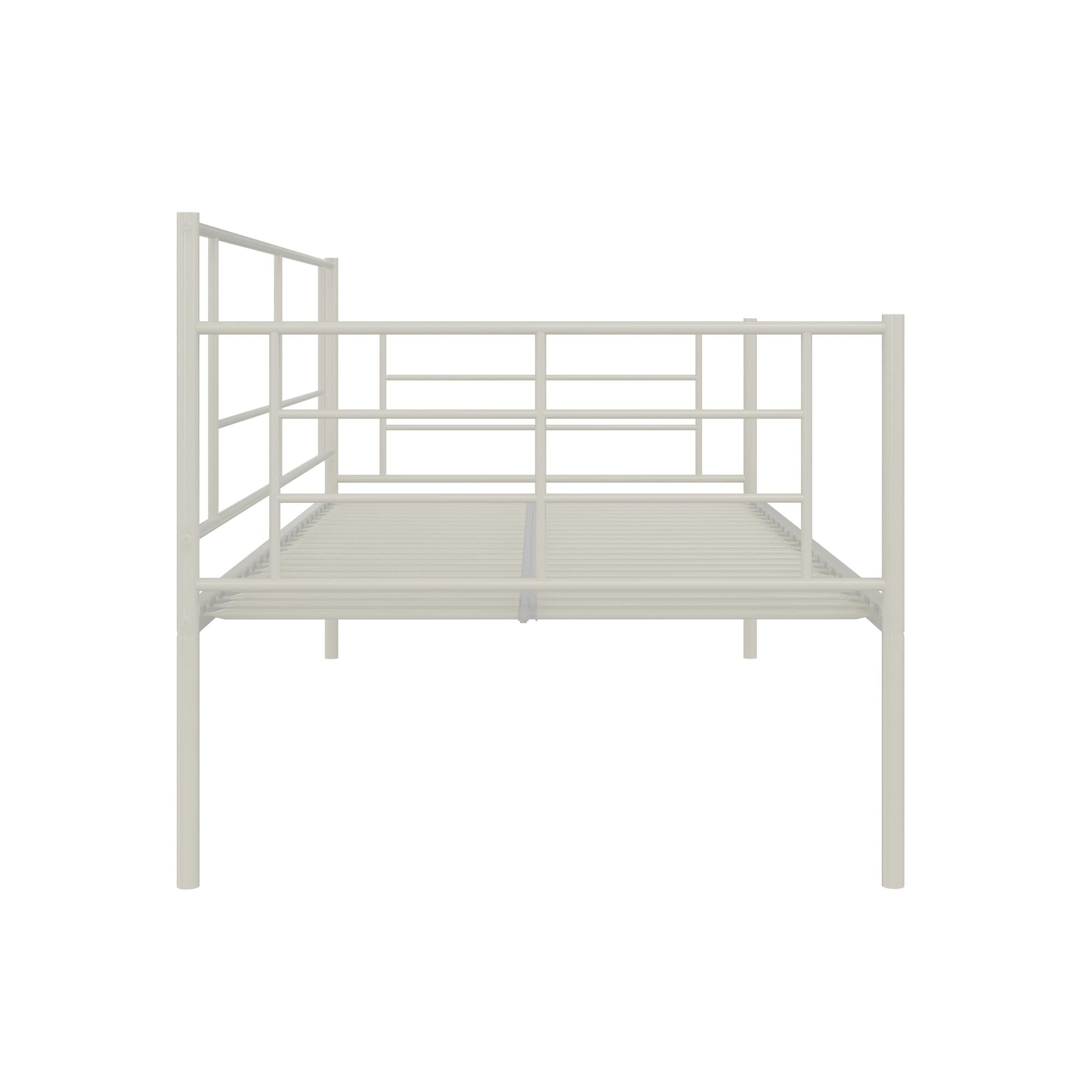 RealRooms Praxis Metal Daybed - White - Twin